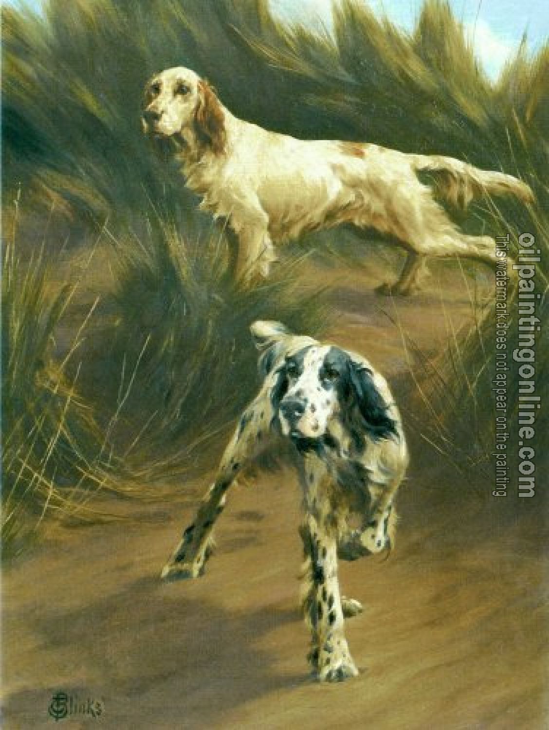 Blinks, Thomas - English Setters in Marshland